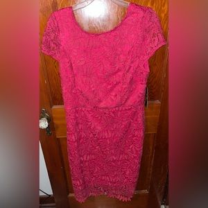 Lulu’s Lace Midi Dress